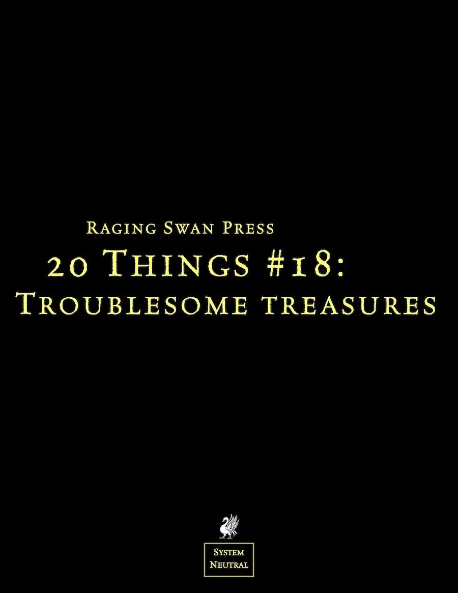 20 Things #18: Troublesome Treasures