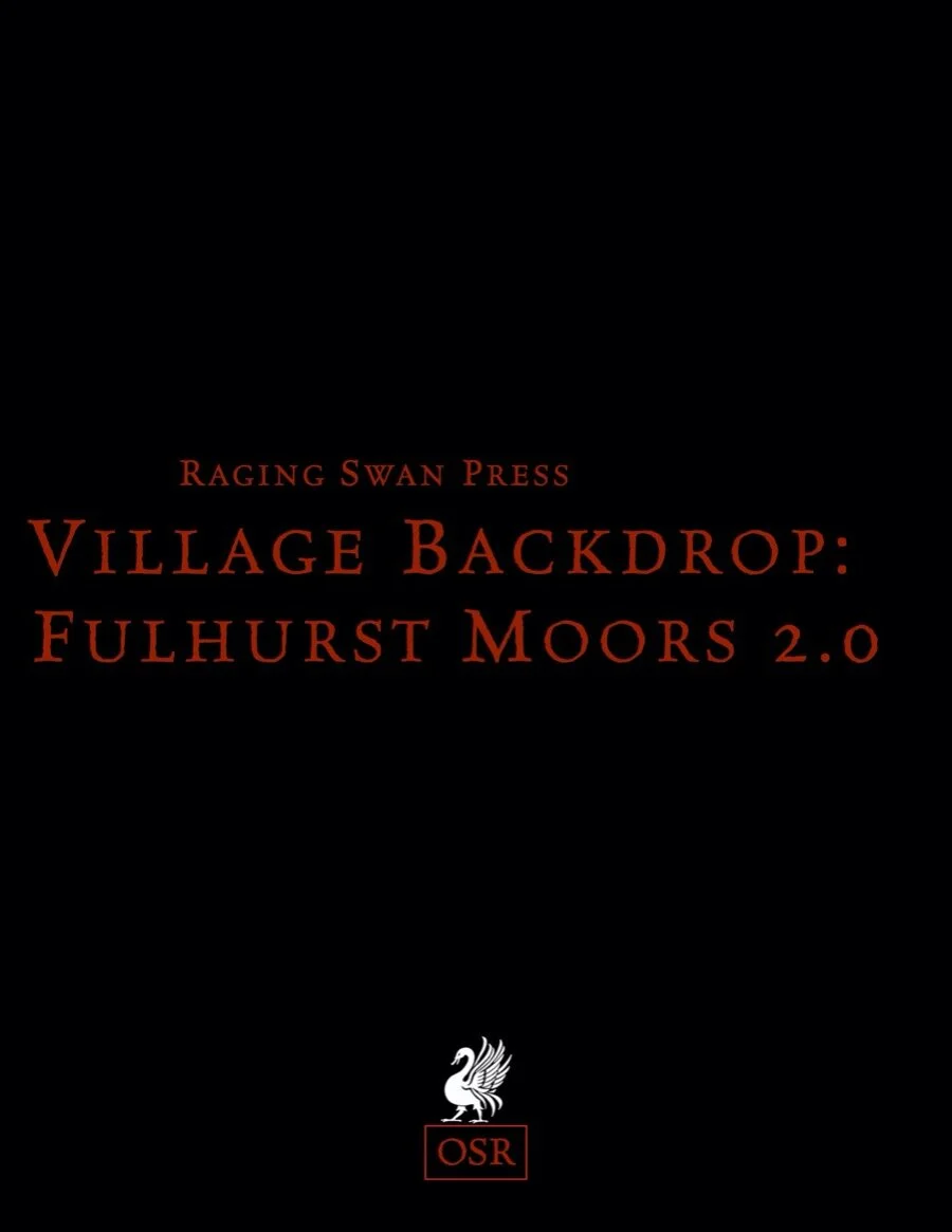 Village Backdrop: Fulhurst Moors 2.0 (OSR)