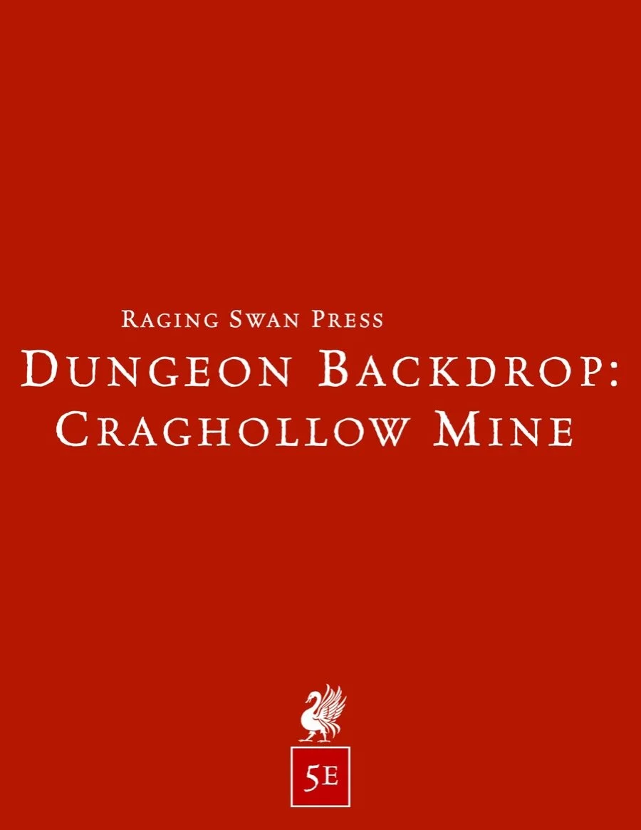 Dungeon Backdrop: Craghollow Mine (5e)