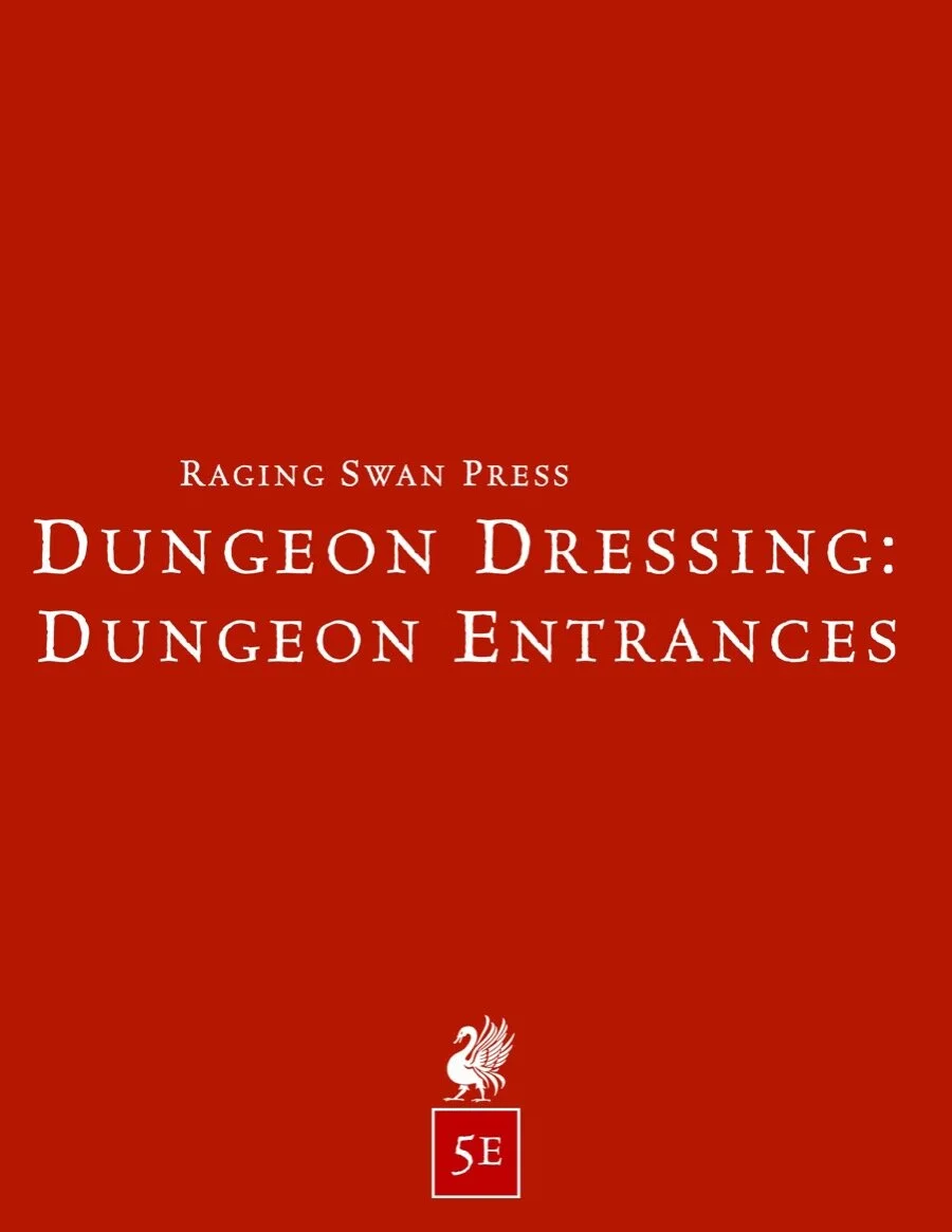 Dungeon Dressing: Dungeon Entrances (5e)