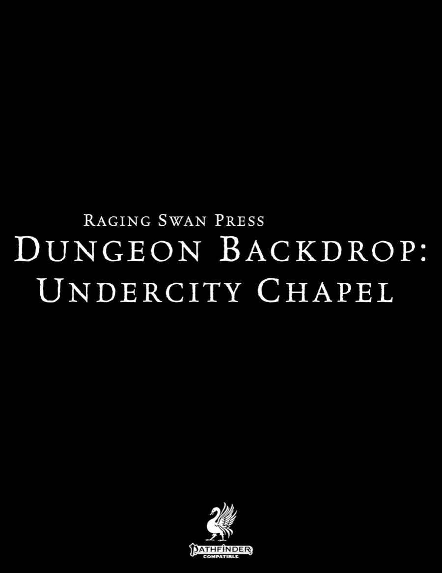 Dungeon Backdrop: Undercity Chapel (P1+P2)