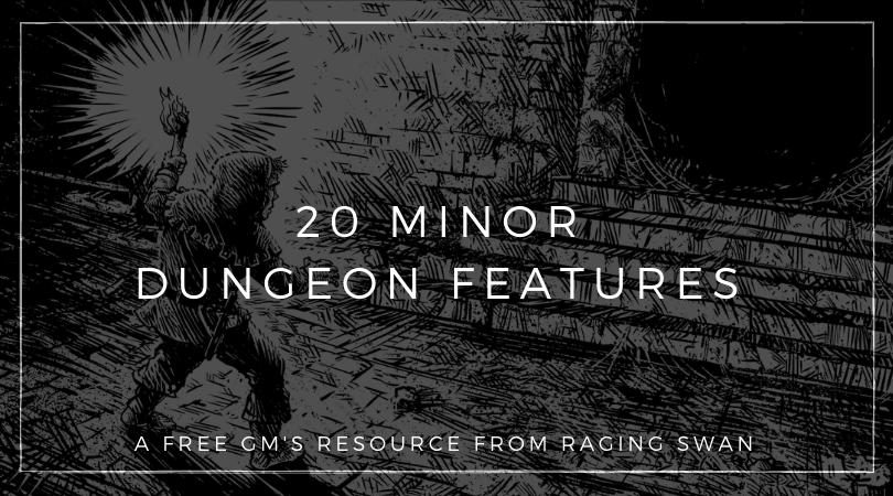 20 Minor Dungeon Features