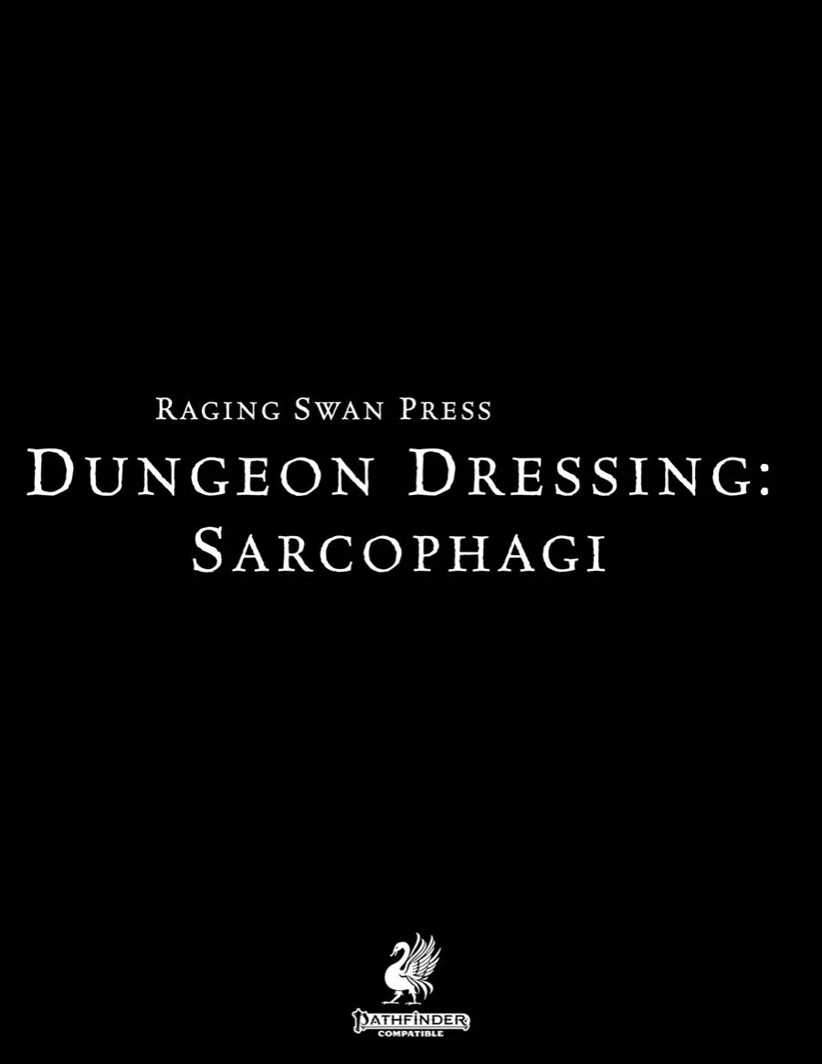 Dungeon Dressing: Sarcophagi (P1+P2)