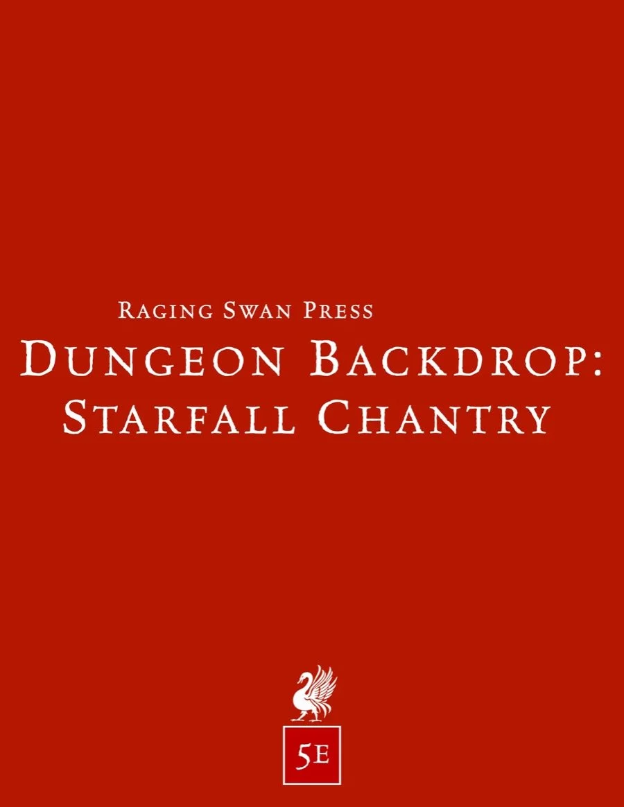 Dungeon Backdrop: Starfall Chantry (5e)
