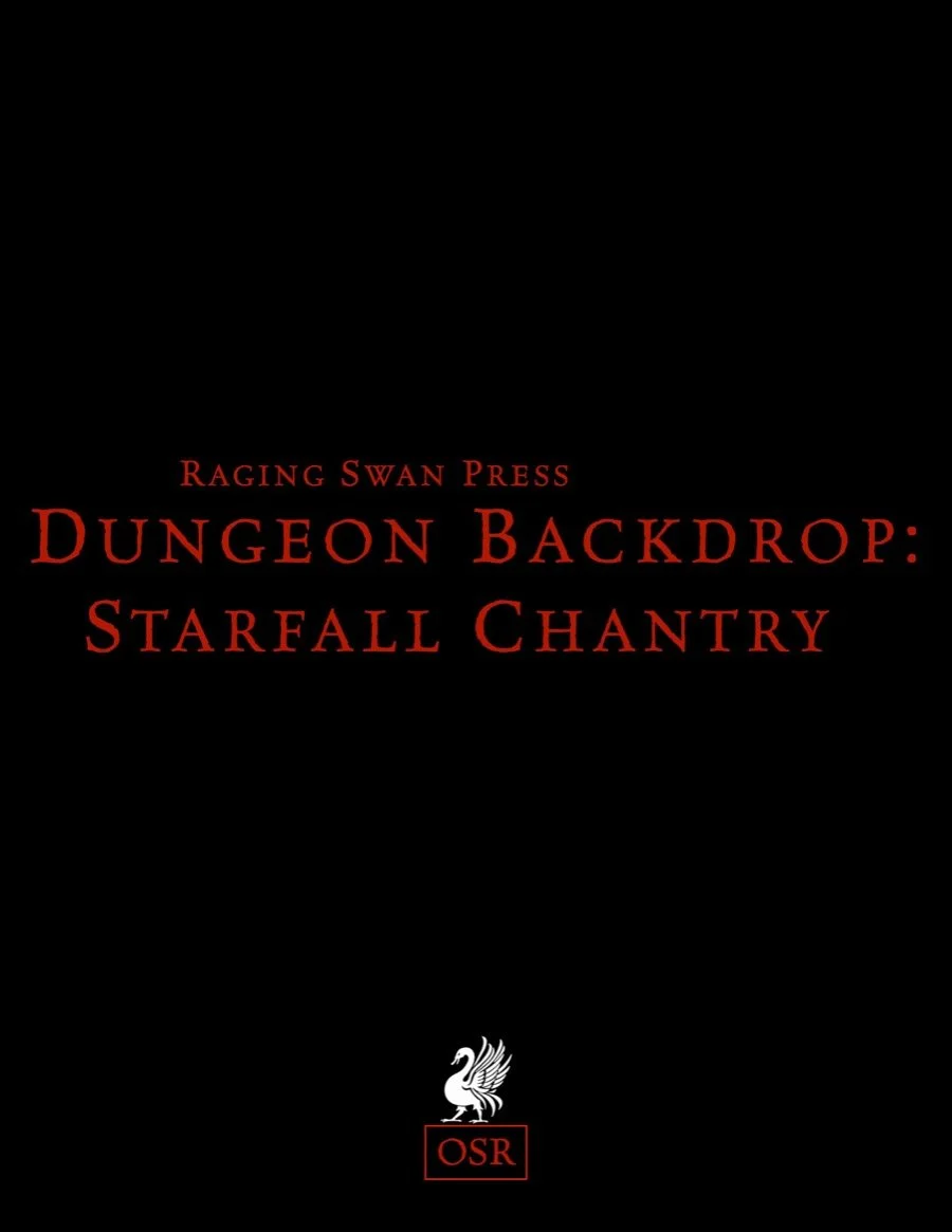 Dungeon Backdrop: Starfall Chantry (OSR)
