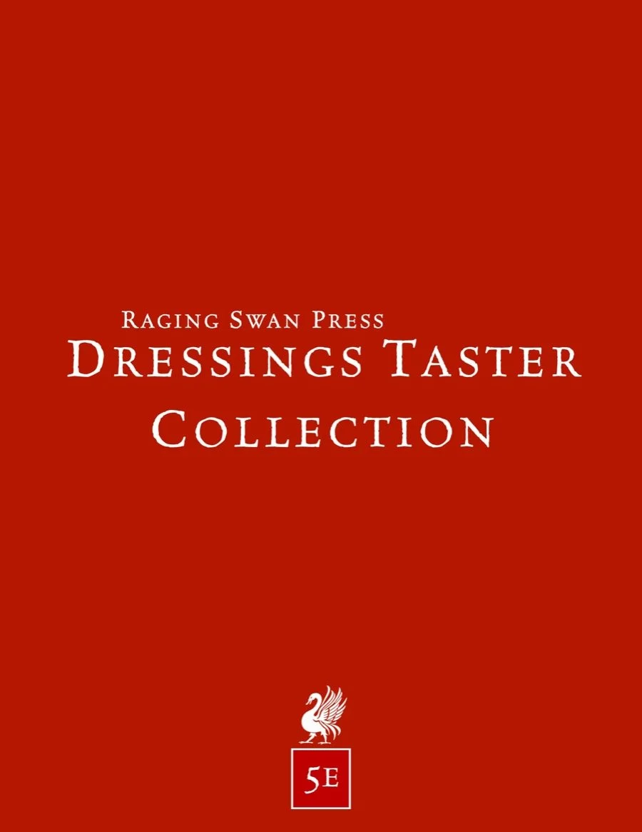 Dungeon, Urban and Wilderness Dressing Taster Collection