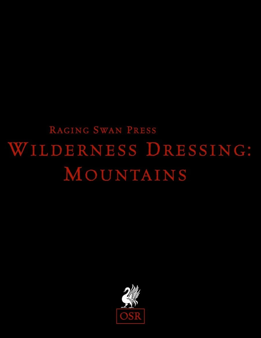 Wilderness Dressing: Mountains (OSR)