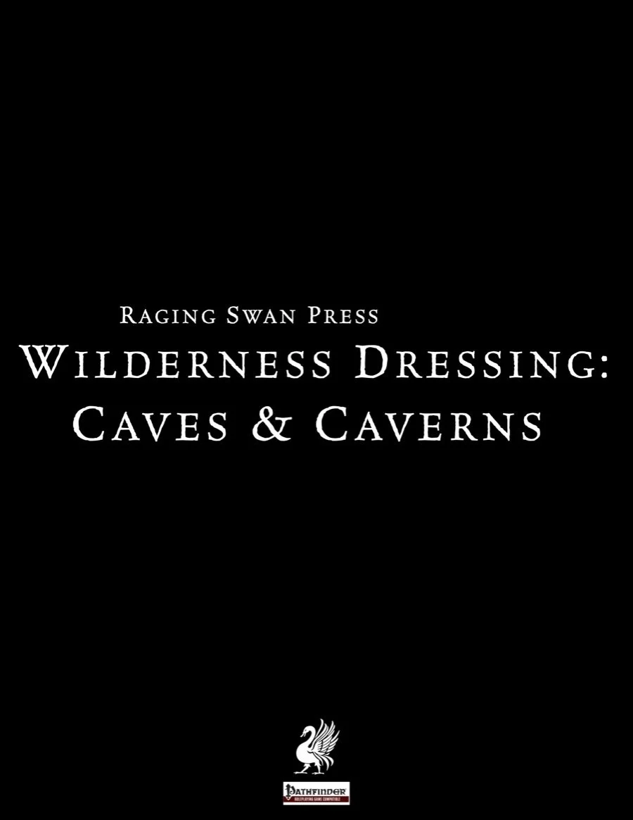 Wilderness Dressing: Caves & Caverns (P1)
