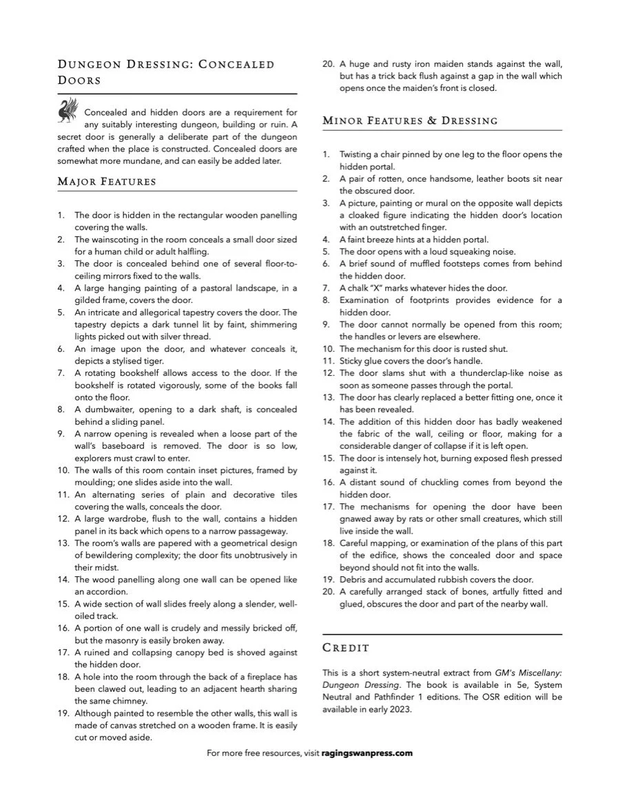 Dungeon Dressing: Portcullises