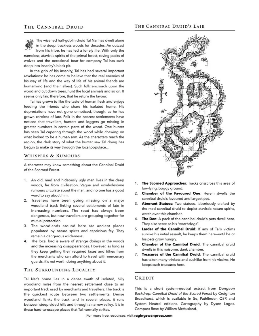 The Cannibal Druid