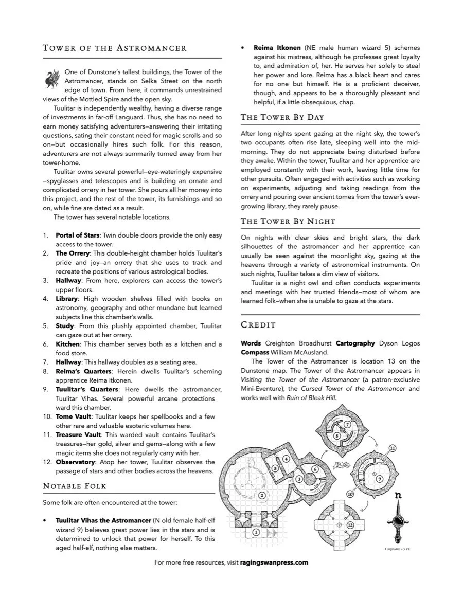 Tower of the Astromancer