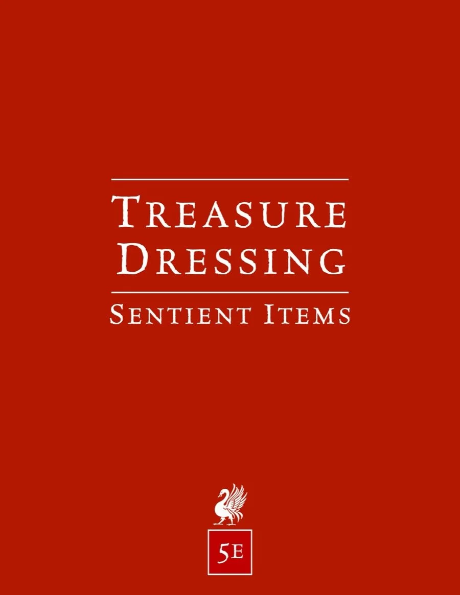 Treasure Dressing: Sentient Items  (5e)