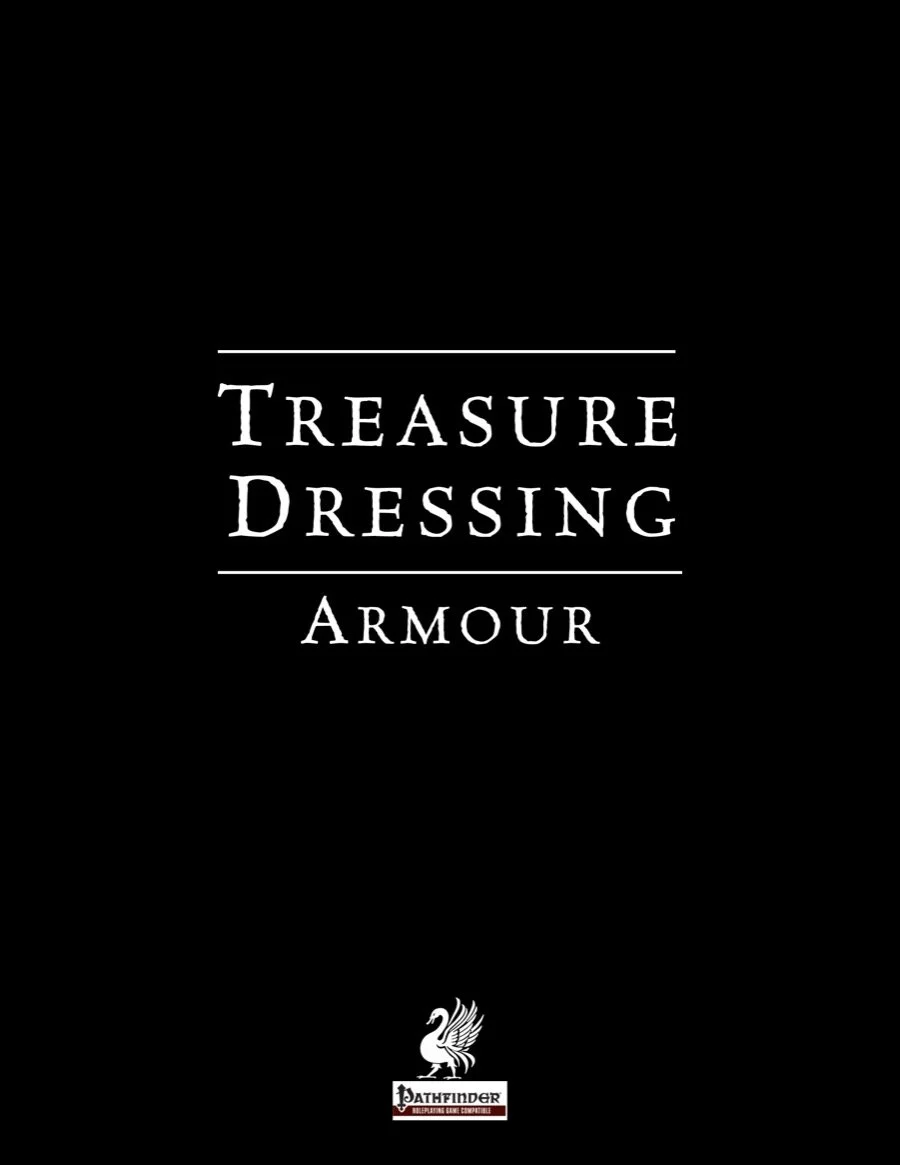 Treasure Dressing: Armour (P1)