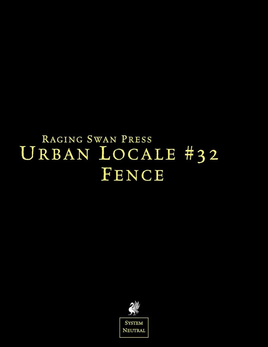Urban Locale #32: Fence