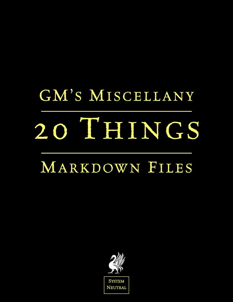 20 Things Markdown Files