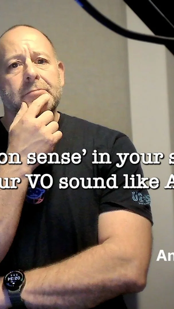 Can 'common sense' cost your video/animation/training/etc project time, money and even make your VO sound like AI? Check this video out to get a quick tip on how to make sure you and your VO get it right and avoid 'common sense' :)
#videoproduction