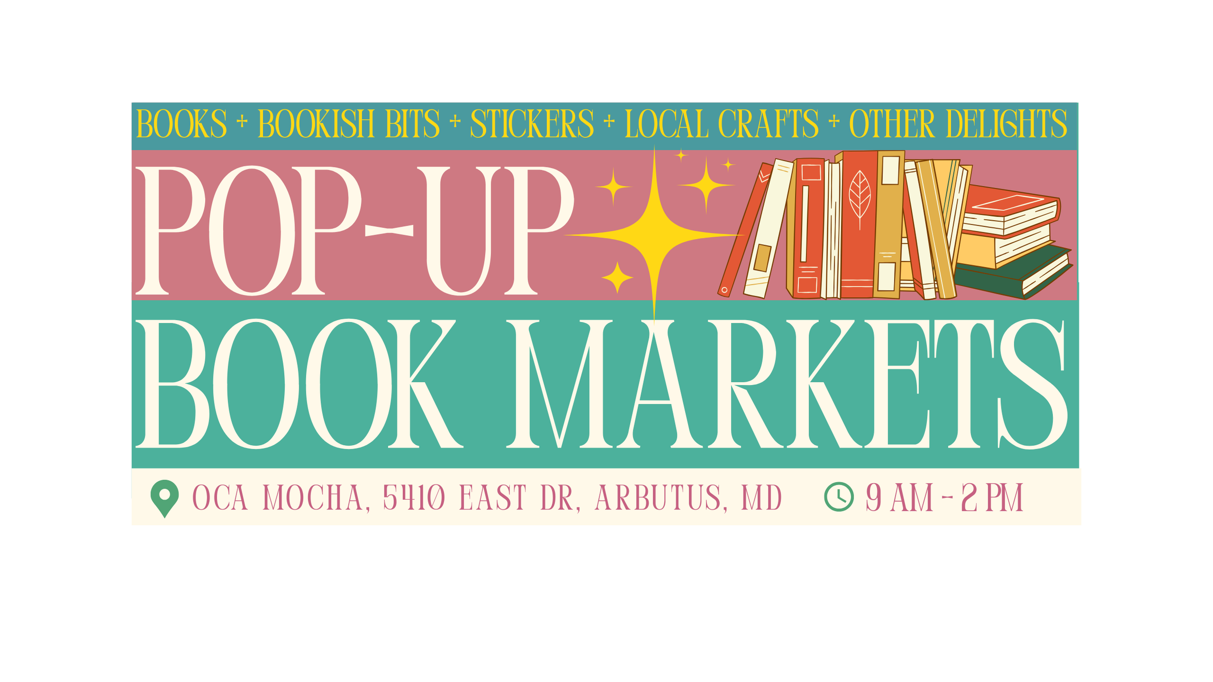 Pop-up Community Book Market