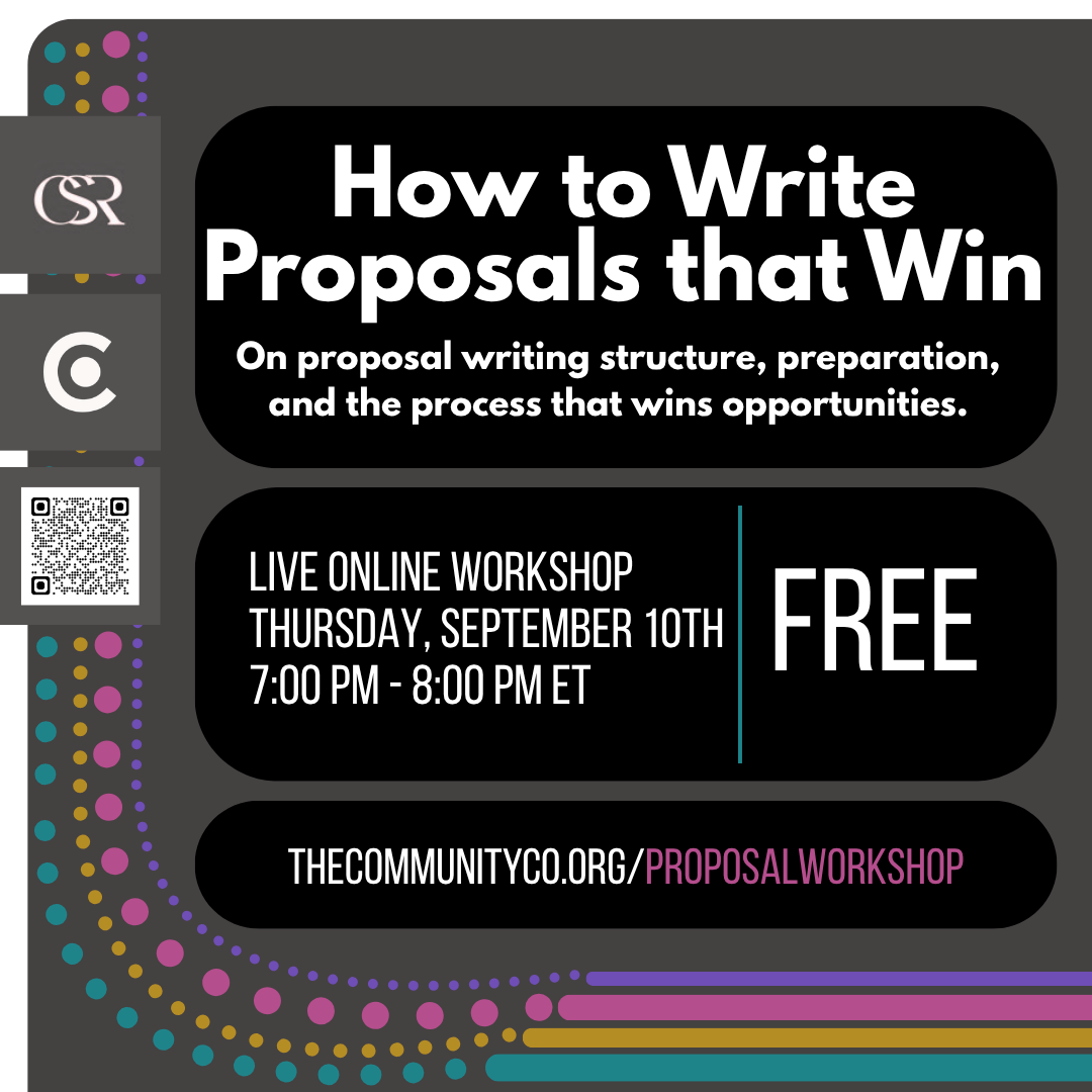 Free Workshop: How to Write Proposals that Win 