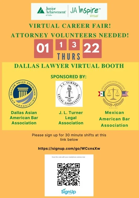 Virtual Career Fair: Dallas Lawyer Virtual Booth