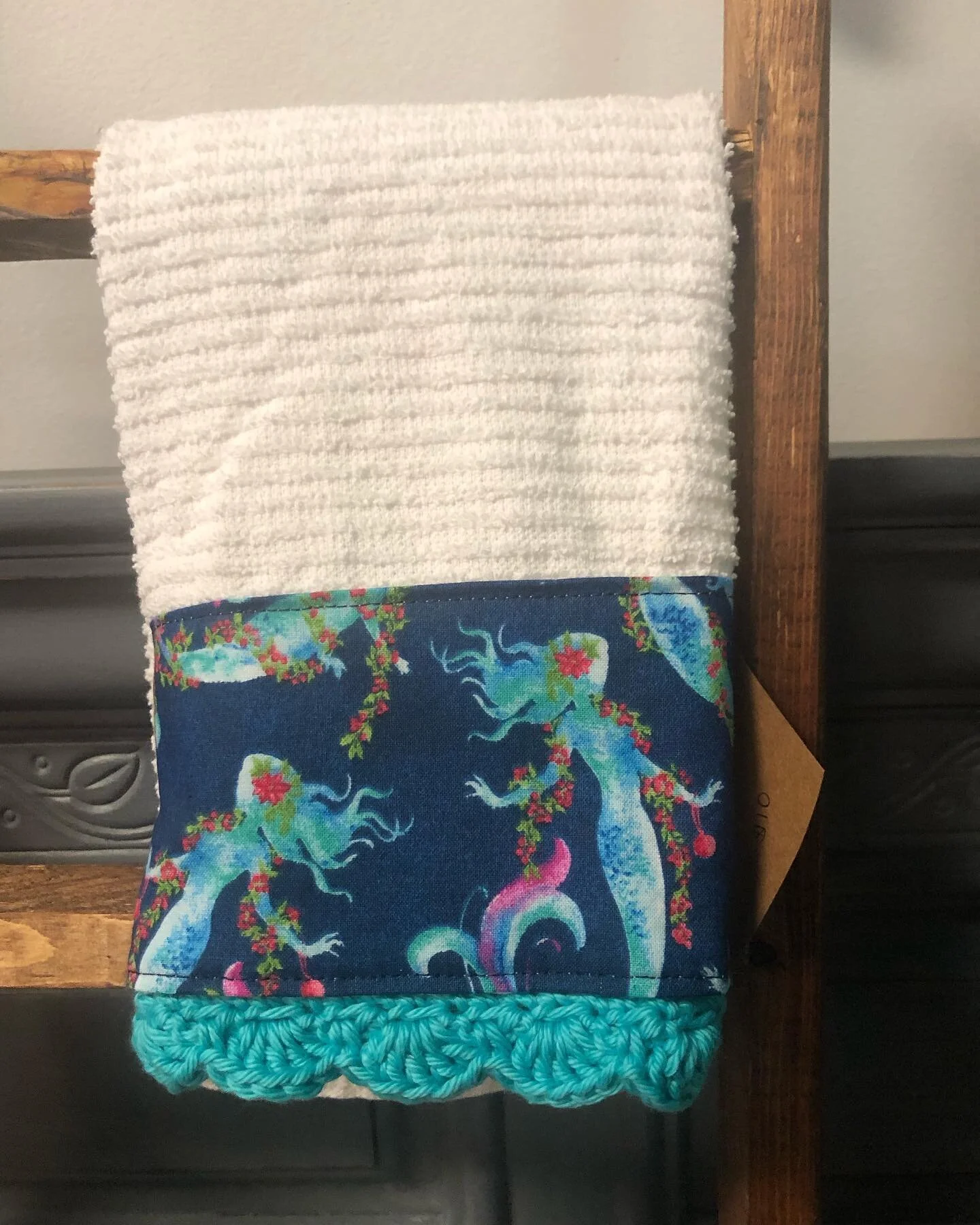 Holiday Mermaid towel