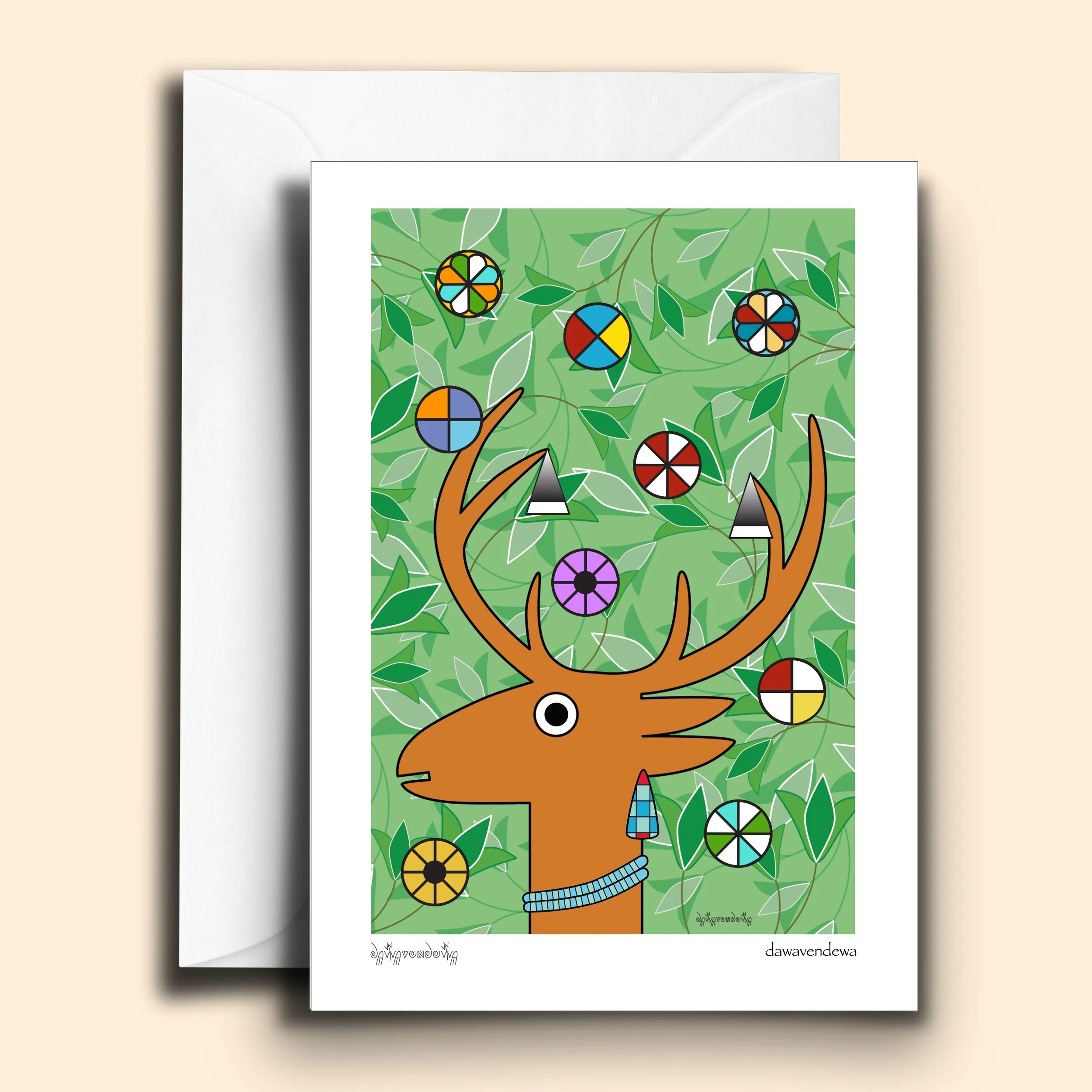 NoteCard_Deer_Flowers.jpg