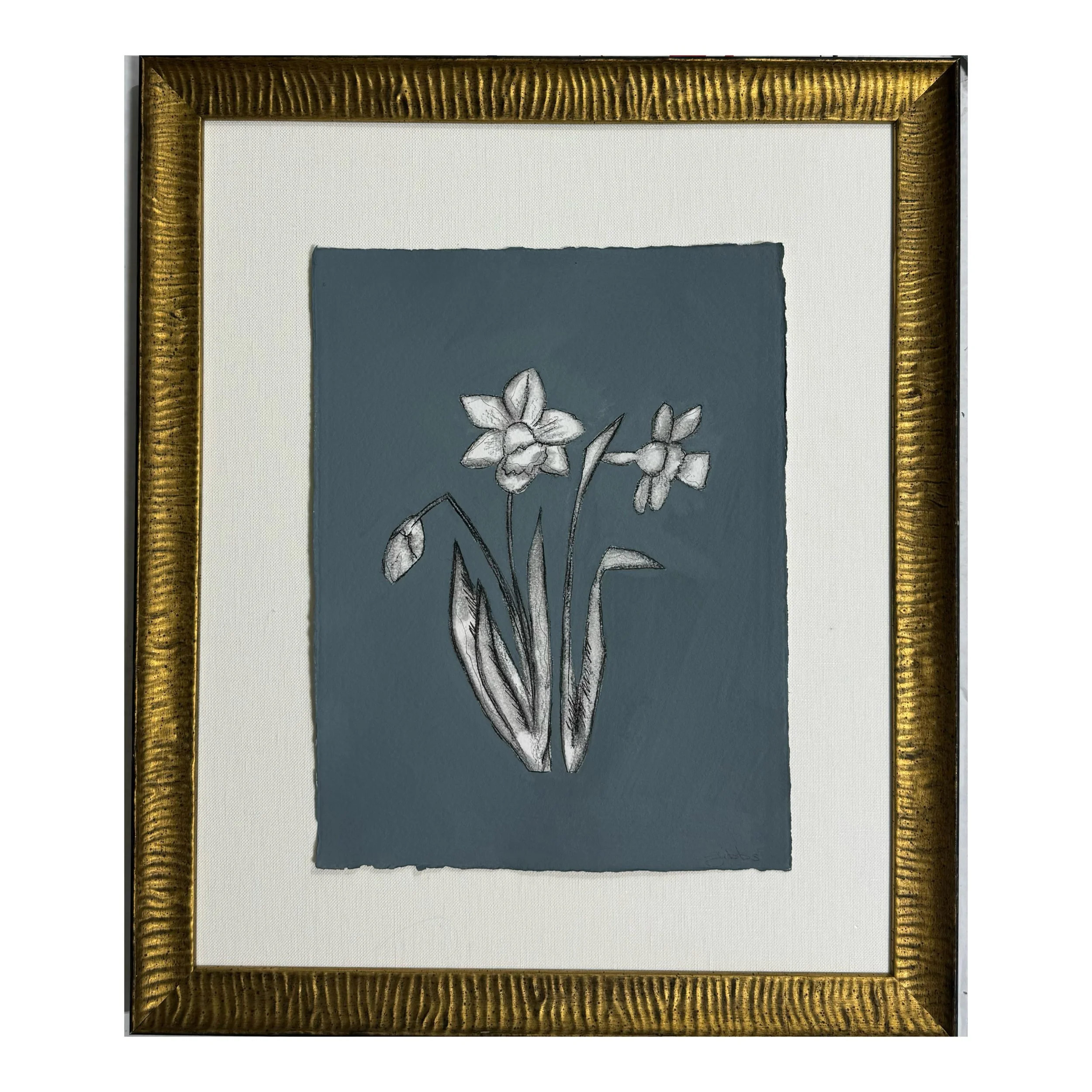 Daffodil DeNimes // 22.5 x 26.5