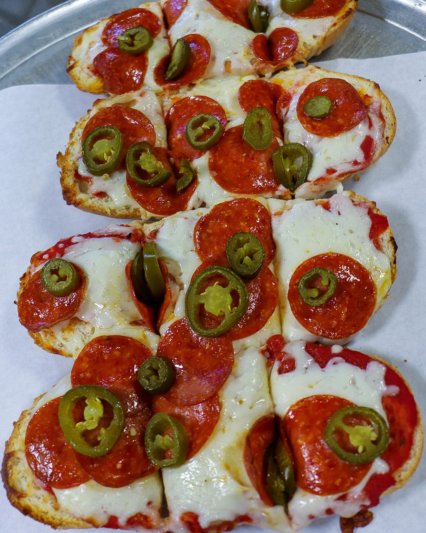PEPPERONI & JALAPEÑO CHEESE BREAD