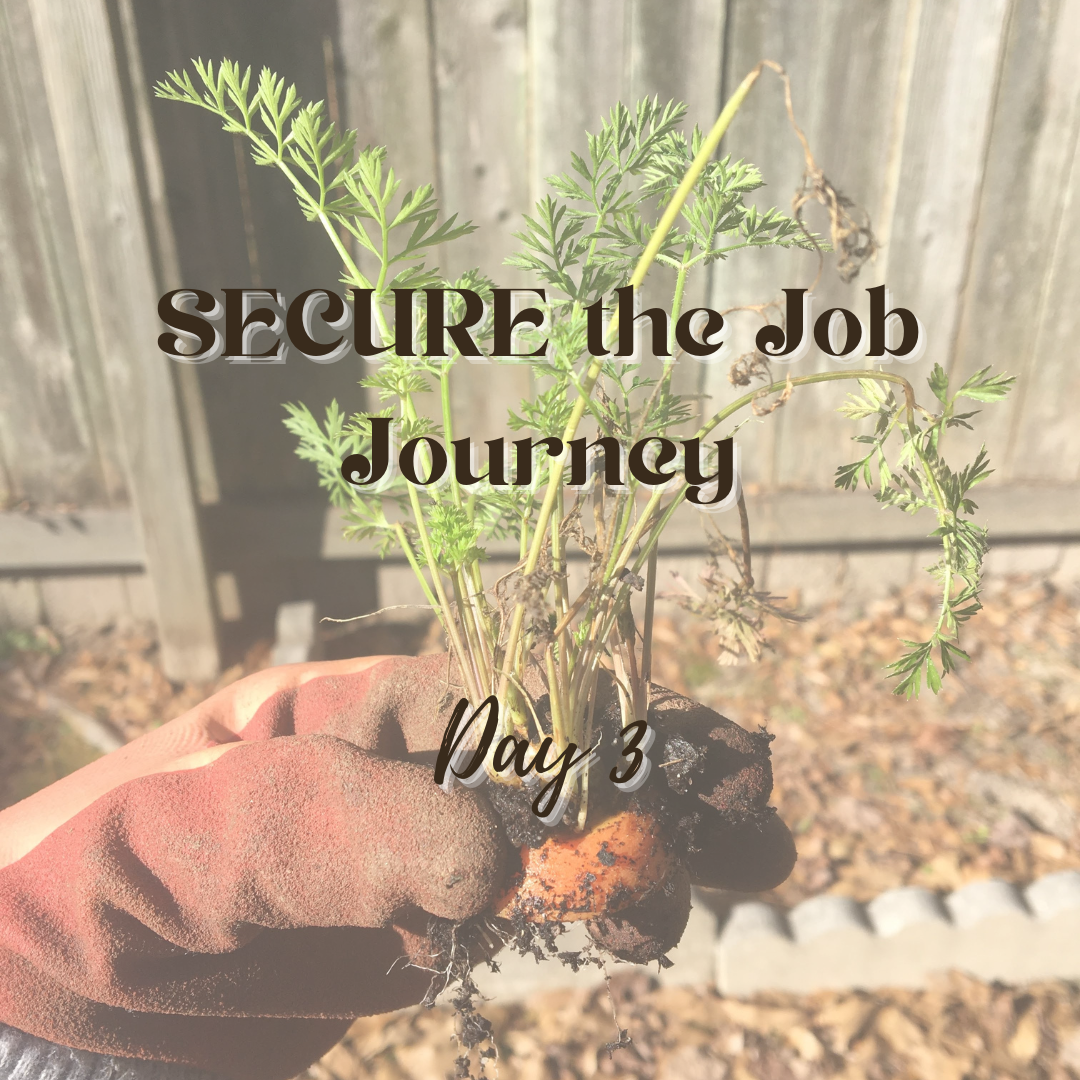 SECURE the Job Journey - Day 3