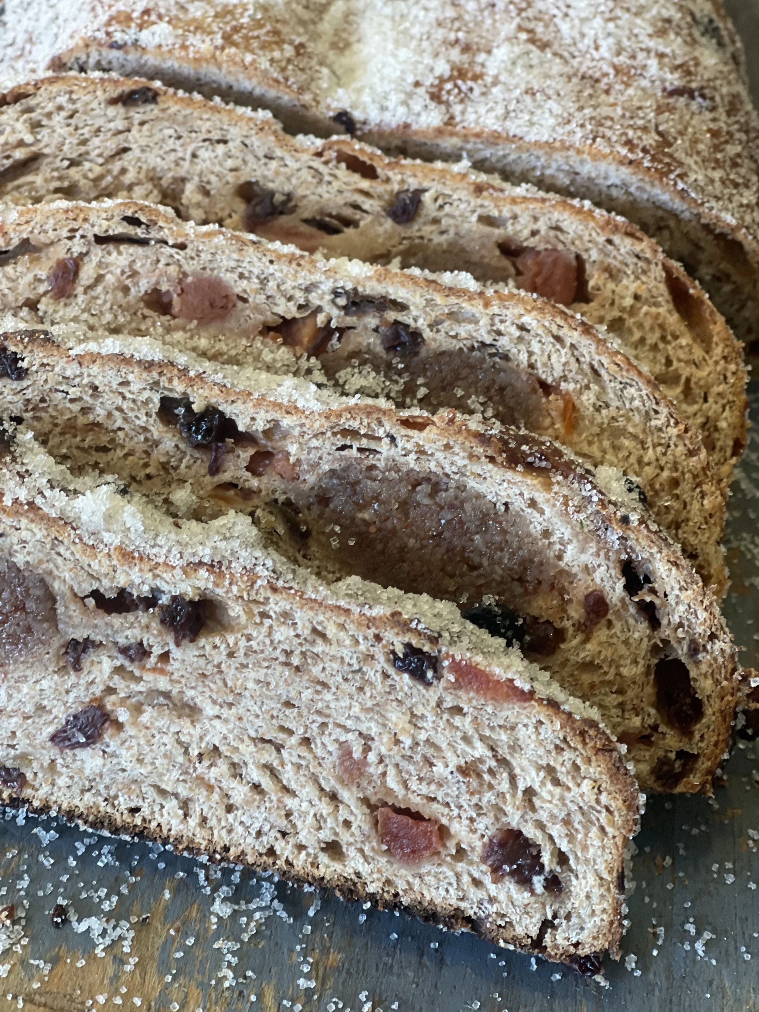 WHOLEMEAL QUINCE & HAZELNUT STOLLEN