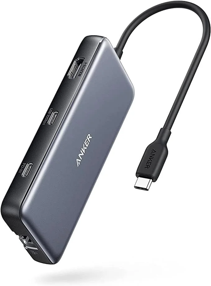 Anker 555 USB-C Hub 8-in-1 for travel content creators