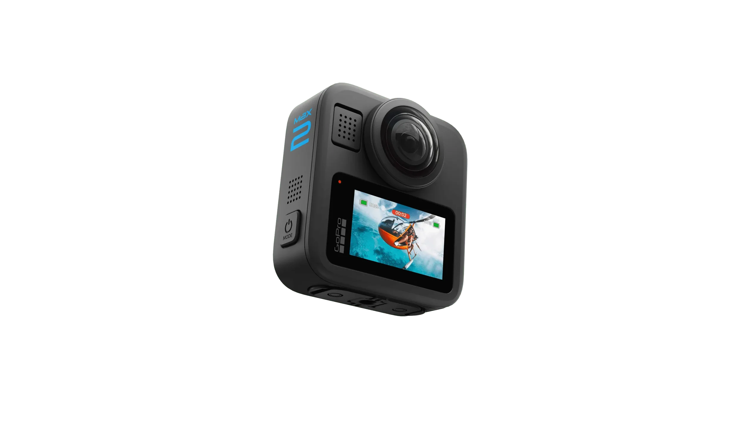 GoPro MAX2 360-degree action camera — best for immersive travel content