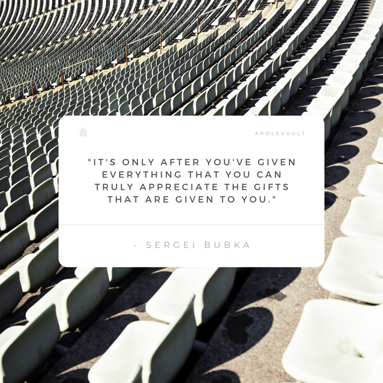 Pole vault inspiration quote 3