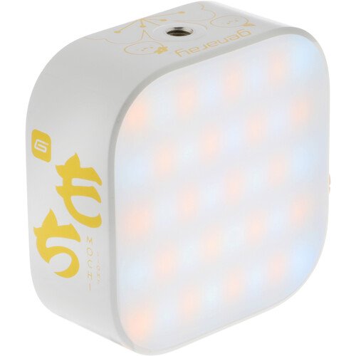 Genaray Mochi on-camera mini RGB LED light panel for travel content creators