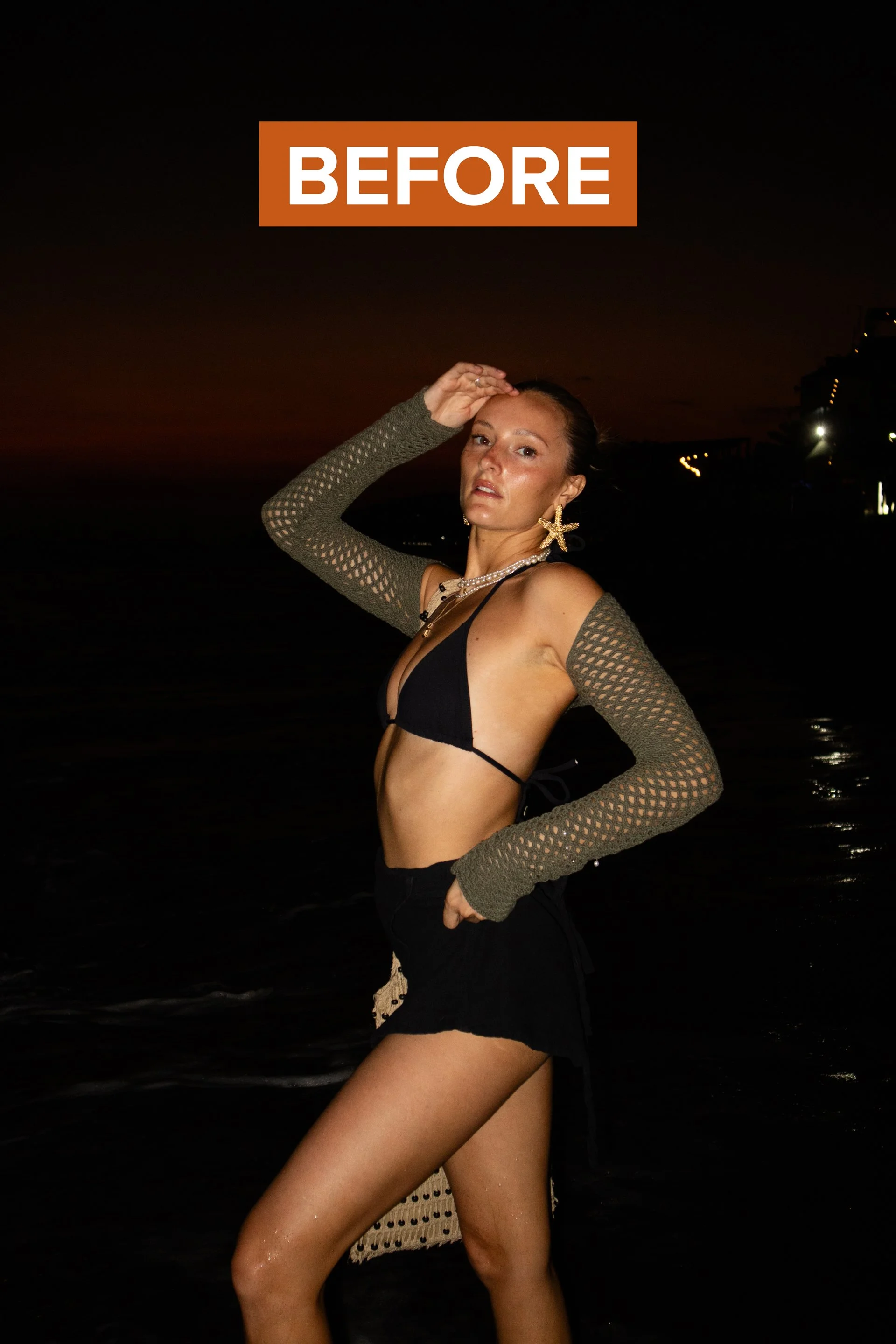 Before — unedited