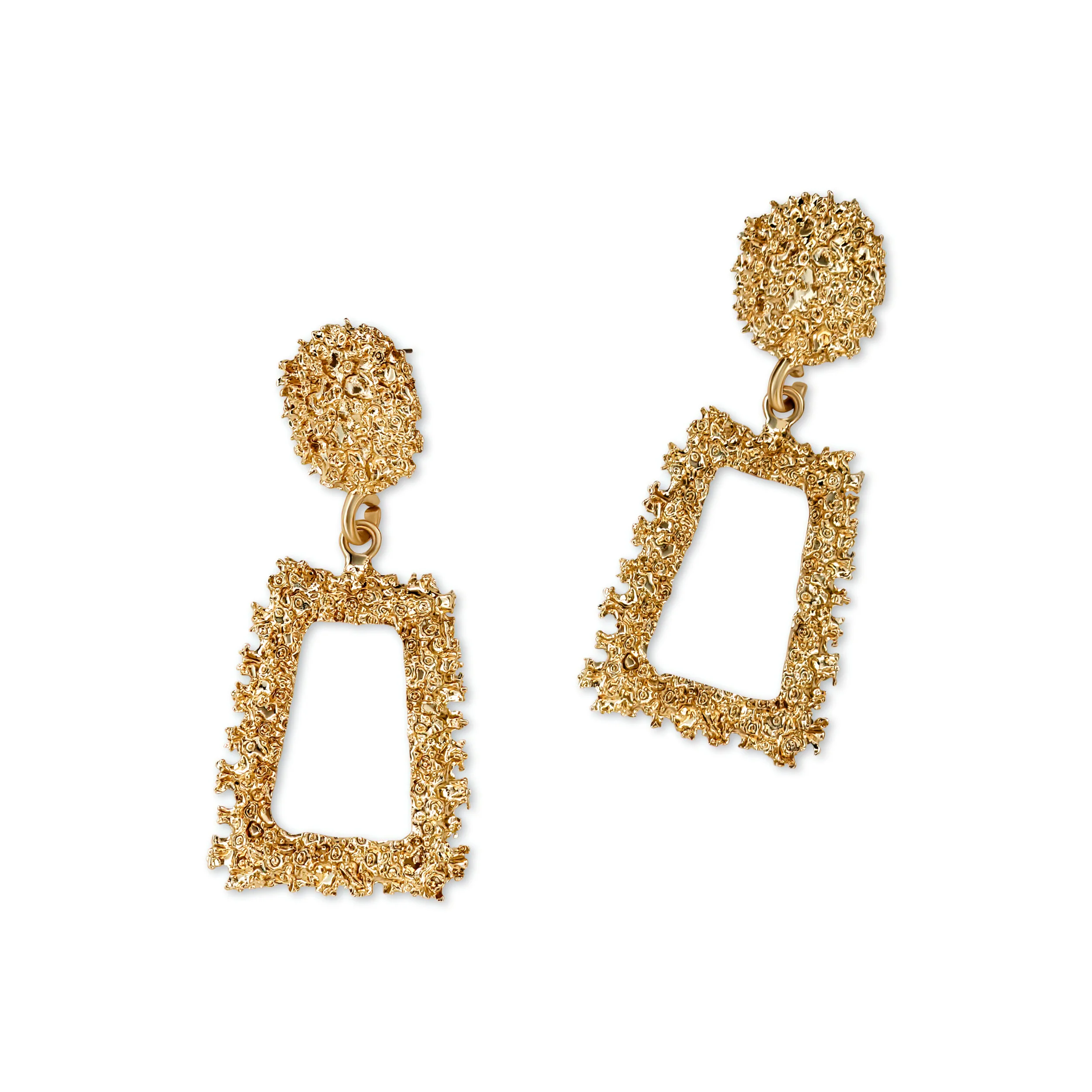 Gold Merci Earrings
