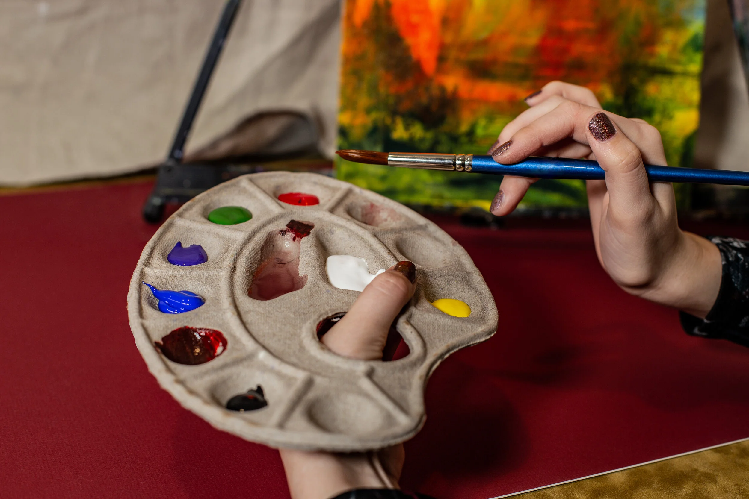 100% Recycled Paper Paint Palettes Company Opens In Goldendale