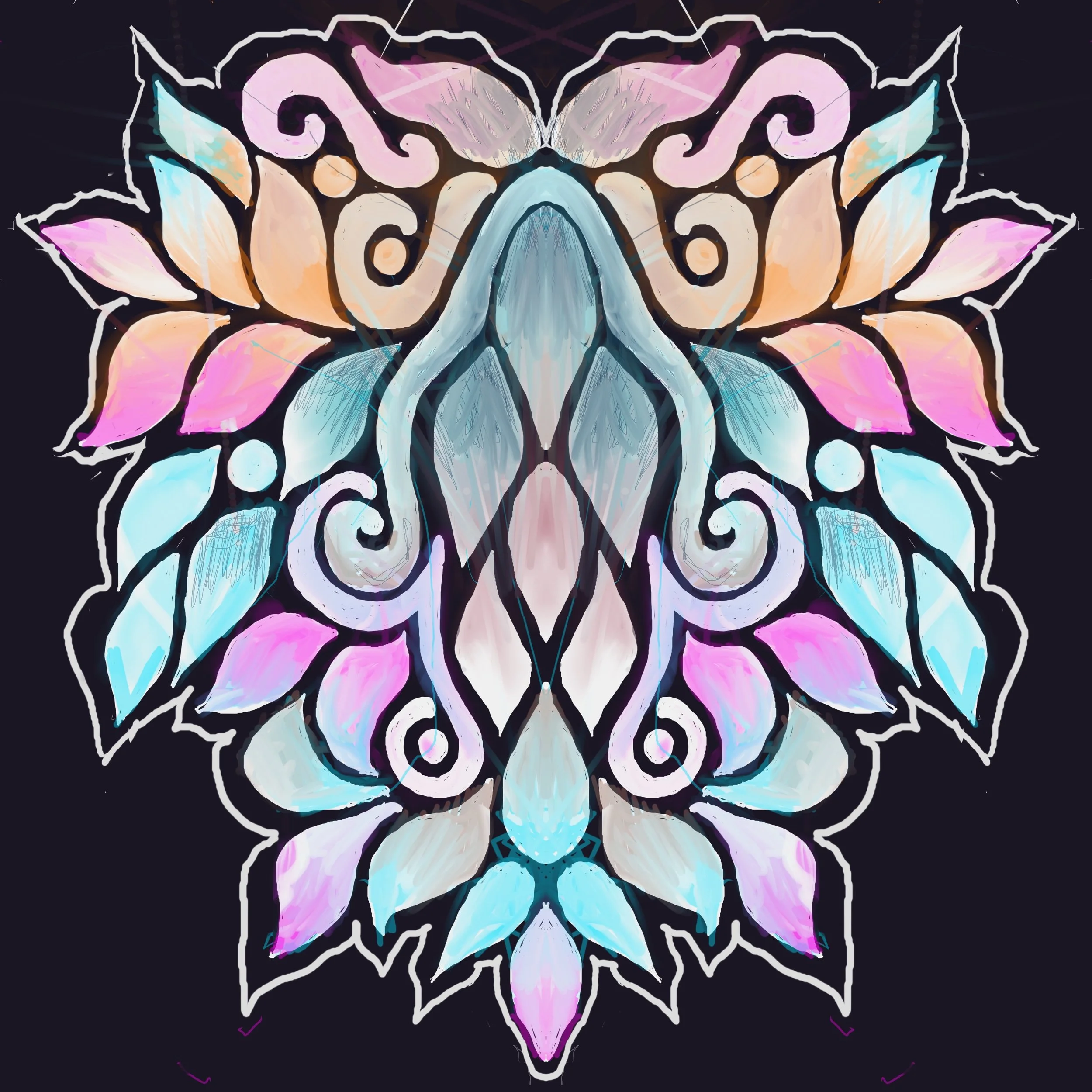 040-FISH SCALE HEAD DRESS