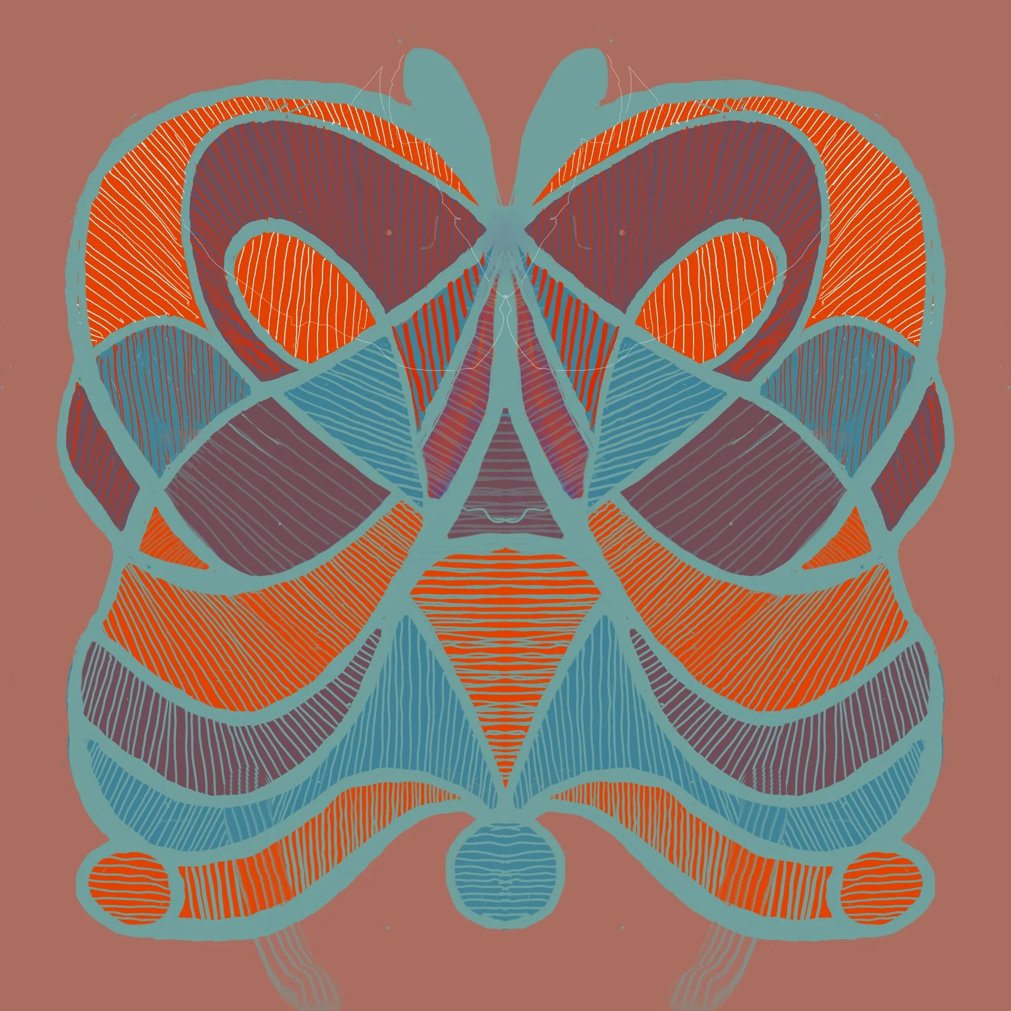043-STRIPED TOTEM