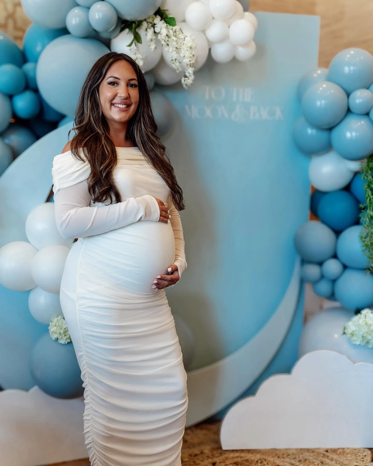 &ldquo;I love you, to the 🌙 and back&rdquo;

So much love was felt at @jessicalucadello beautiful baby shower ☁️ All the smiles and warmth from her family and friends palpable. There is no denying it takes a village to raise a family and it&rsquo;s 