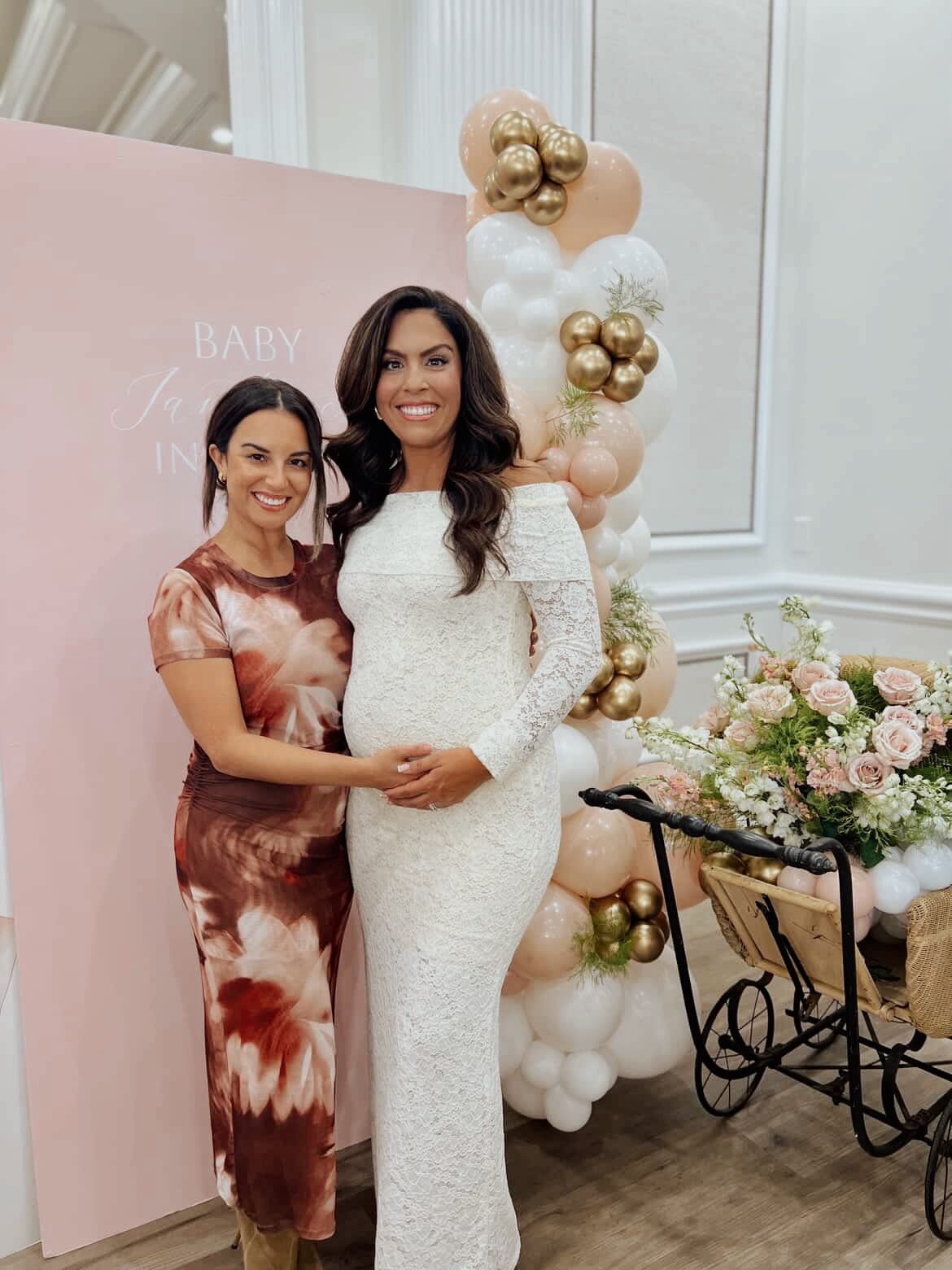 From her wedding day to her baby shower ✨

It&rsquo;s such an honor to style another beautiful milestone, we are so overjoyed for this lovely family! 

Featuring, our vintage baby carriage overflowing with soft BLOOMS,  added the dreamiest touch to h