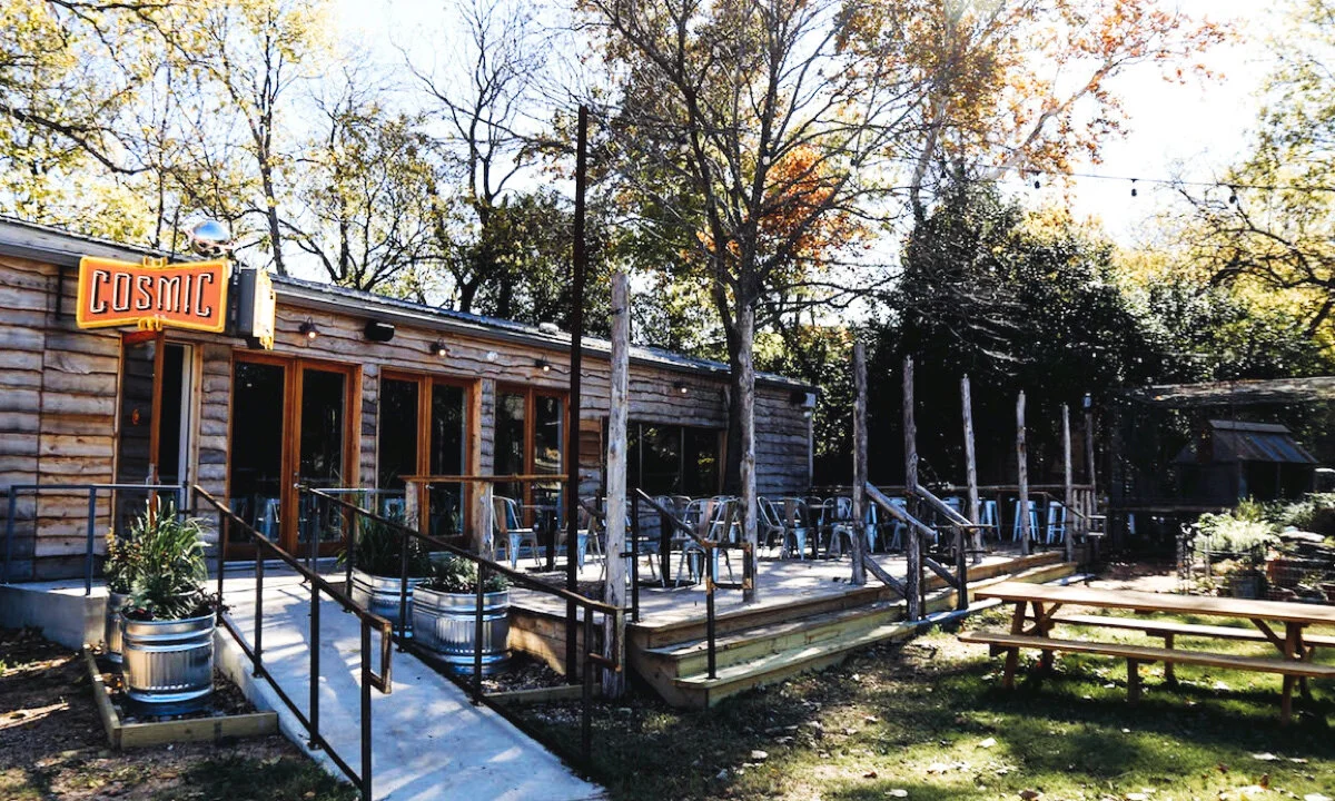 cosmic coffee and beer garden menu