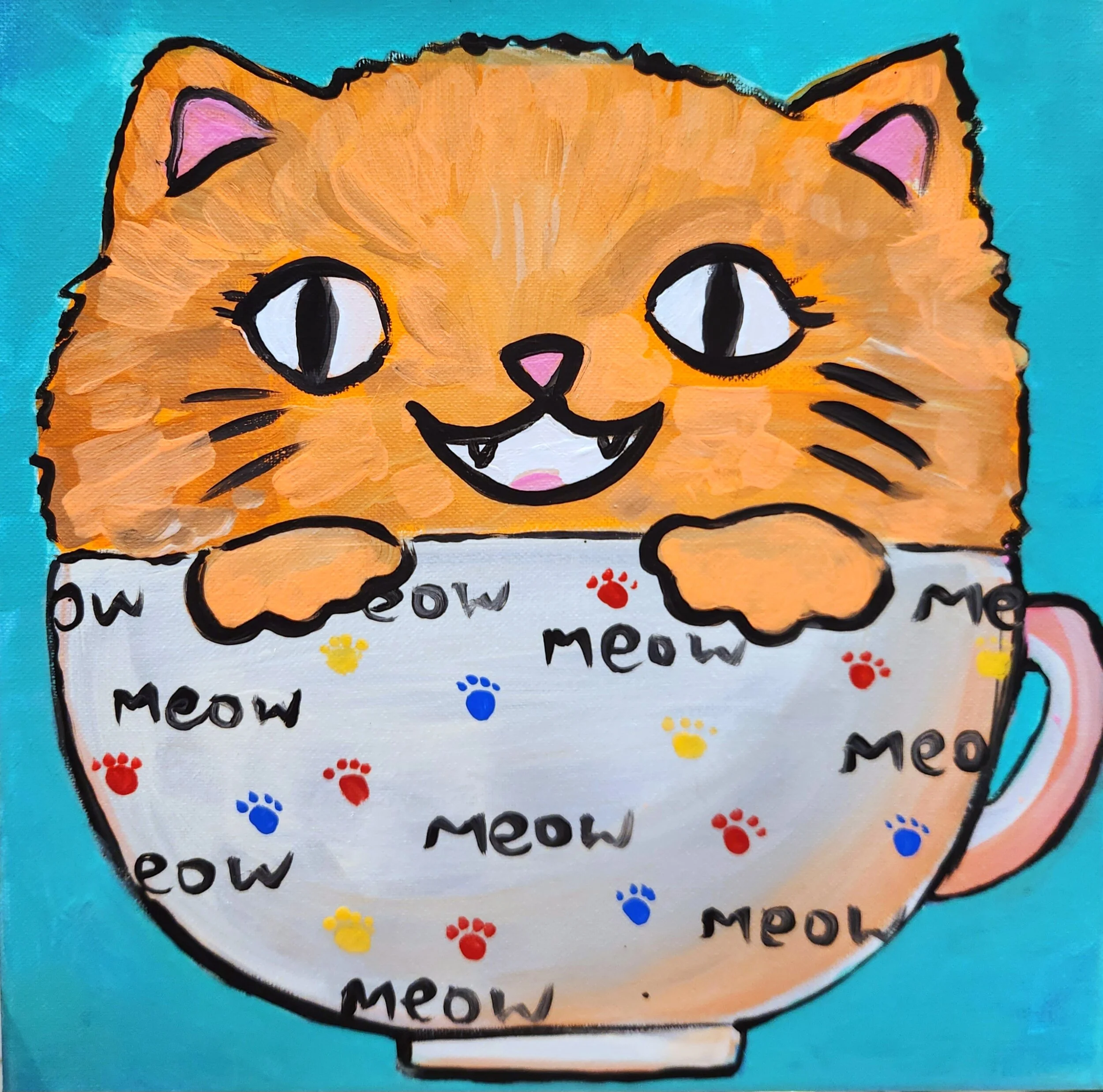 Kitty Paint Night - June 5th