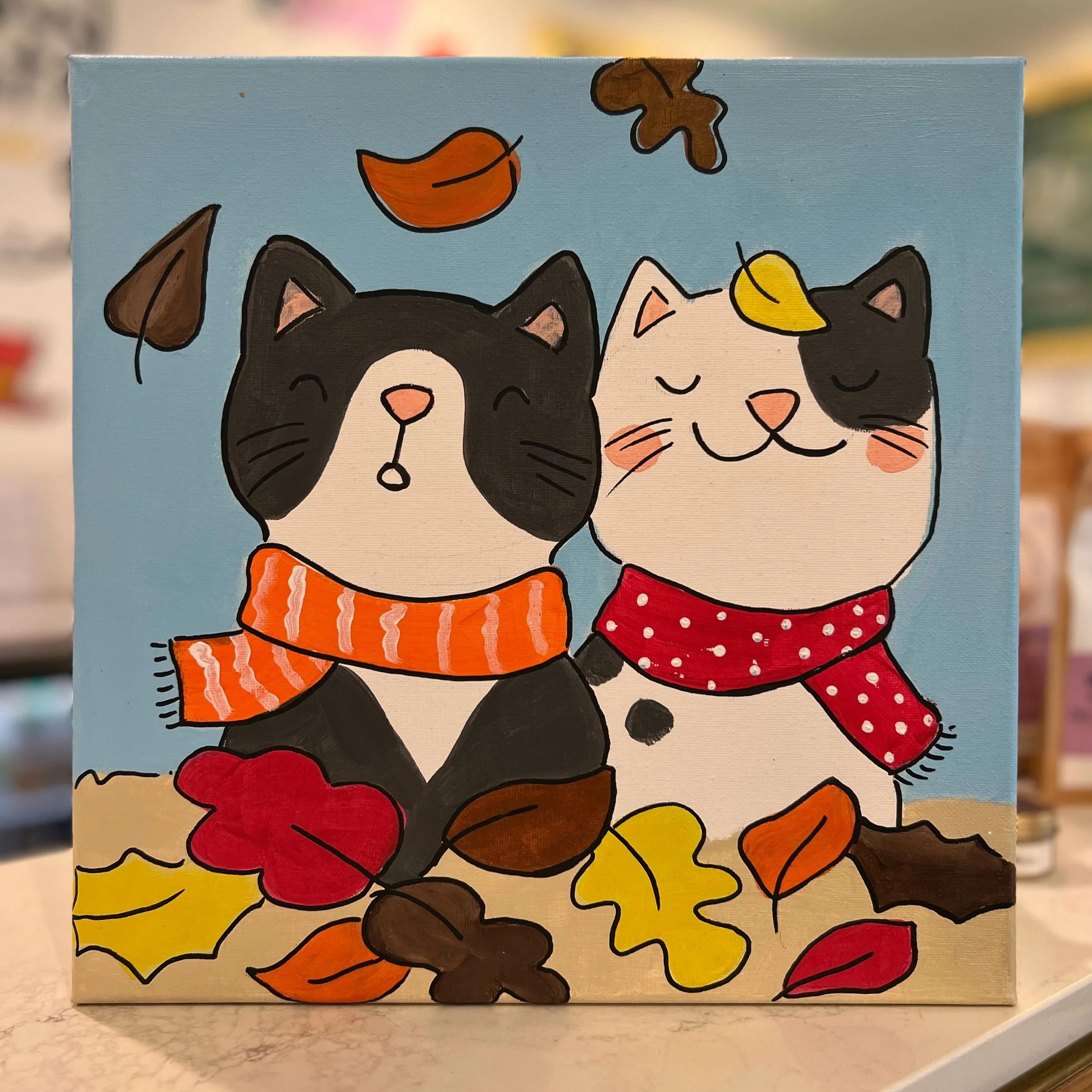 Kitty Paint Night - September 9th