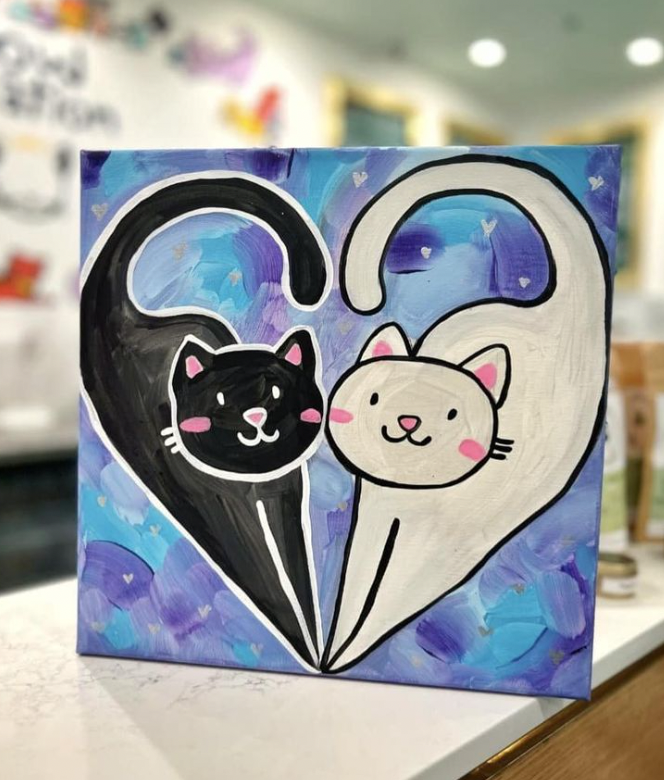 Kitty Paint Night - January 6th