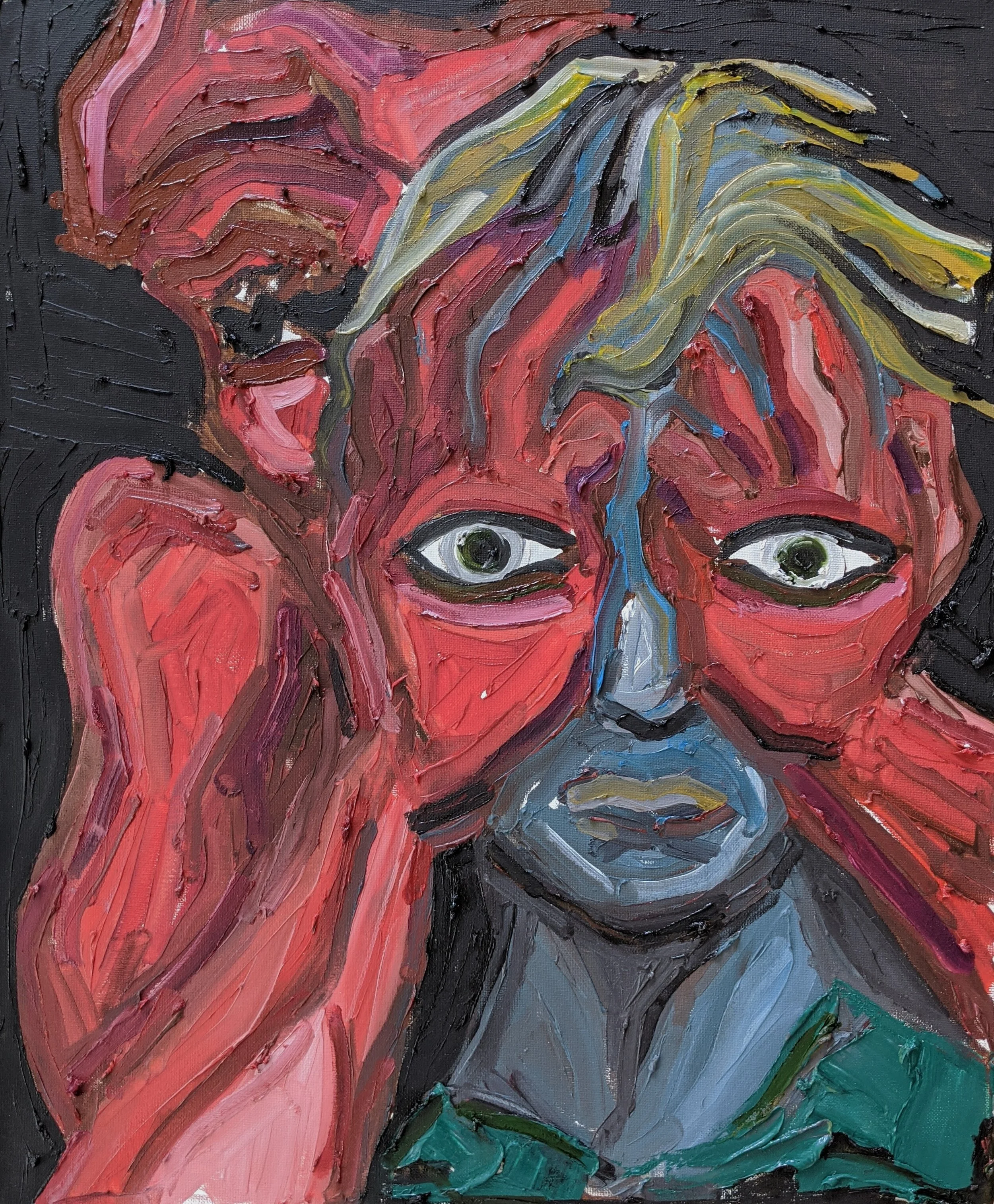 Necessary Evil 60x50cm 250$ AUD