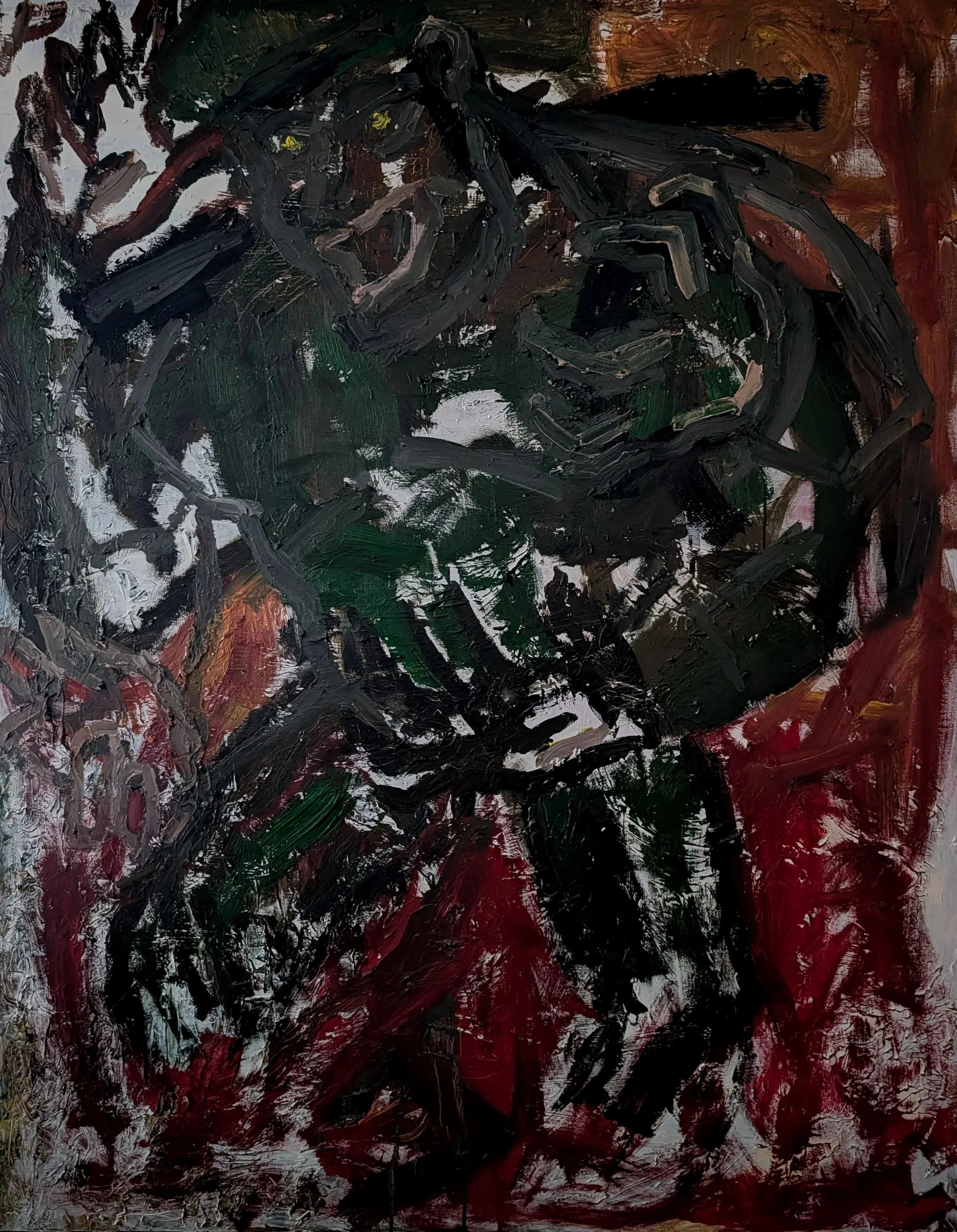 War Pigs : Oil on canvas 150cmx100cm
