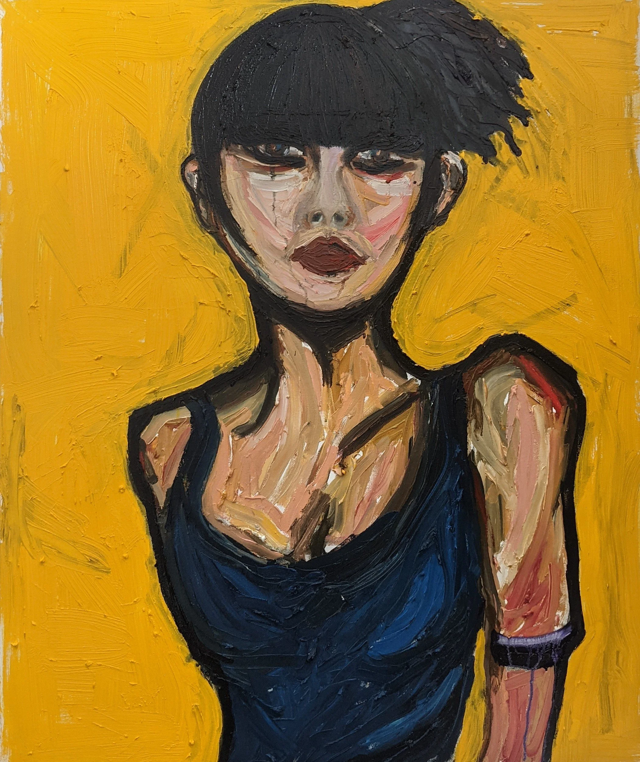 Oil on Canvas: Madam Celine