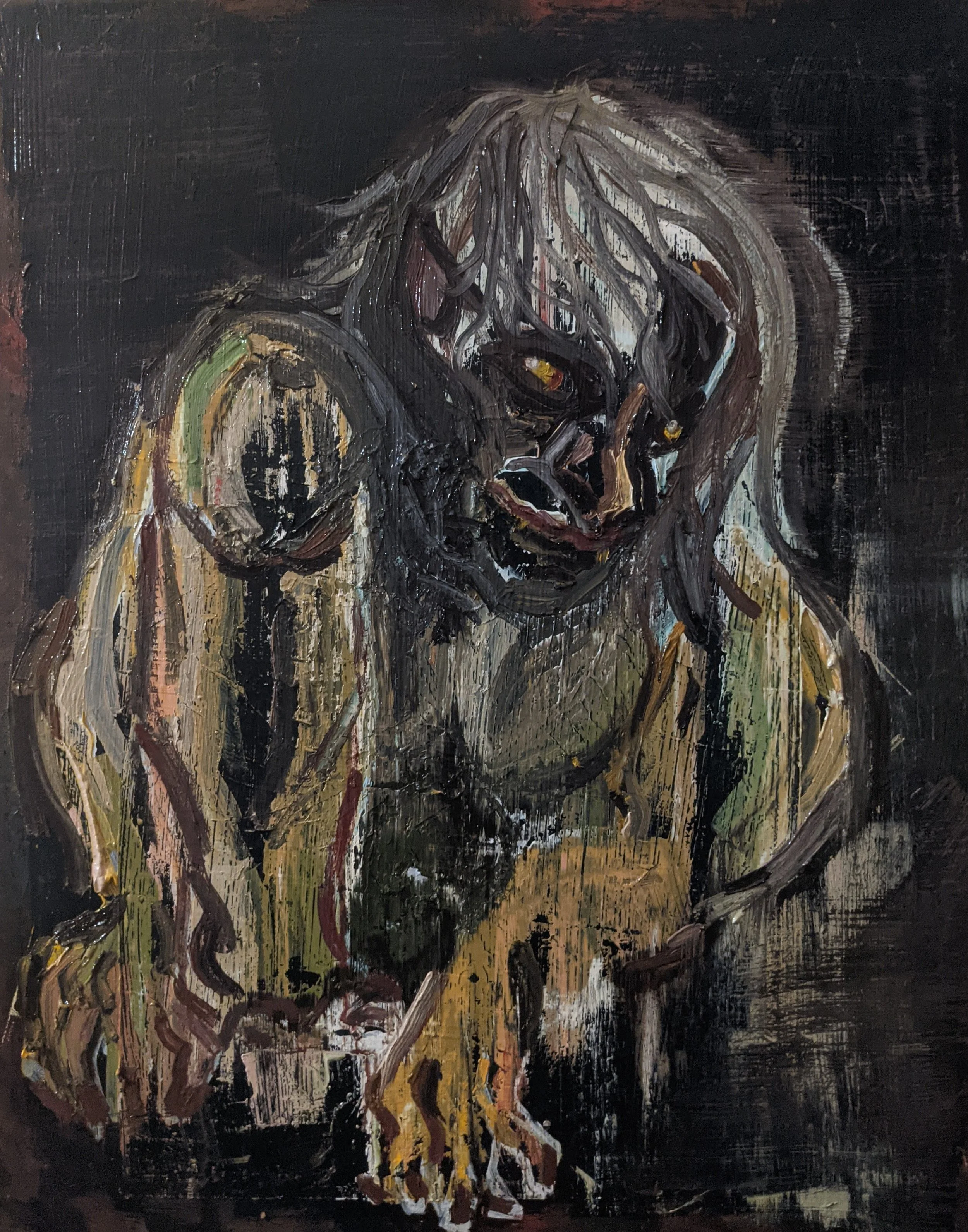Oil on Canvas: Werewolf