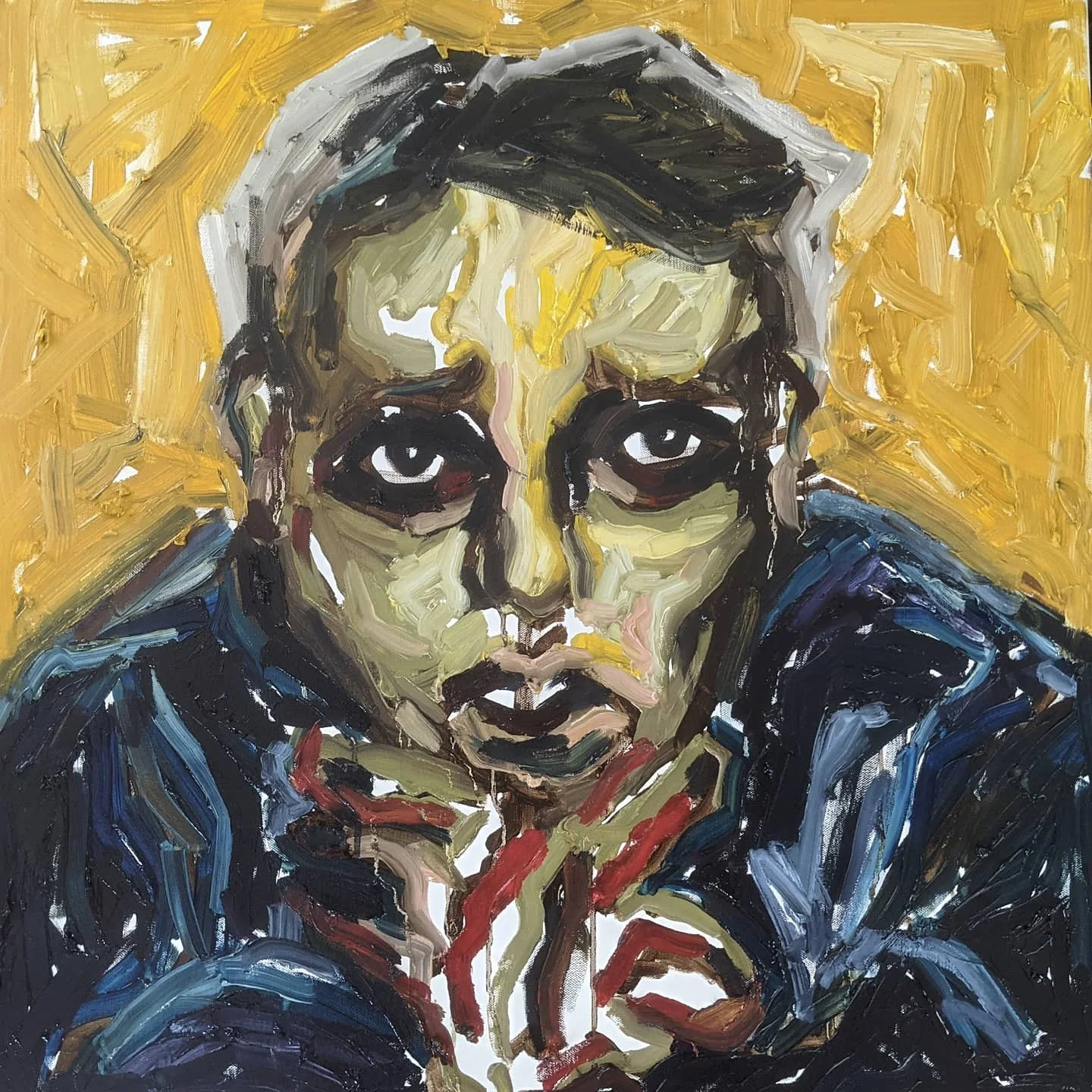 Oil on Canvas: My inner Bitch Part II 60x60cm