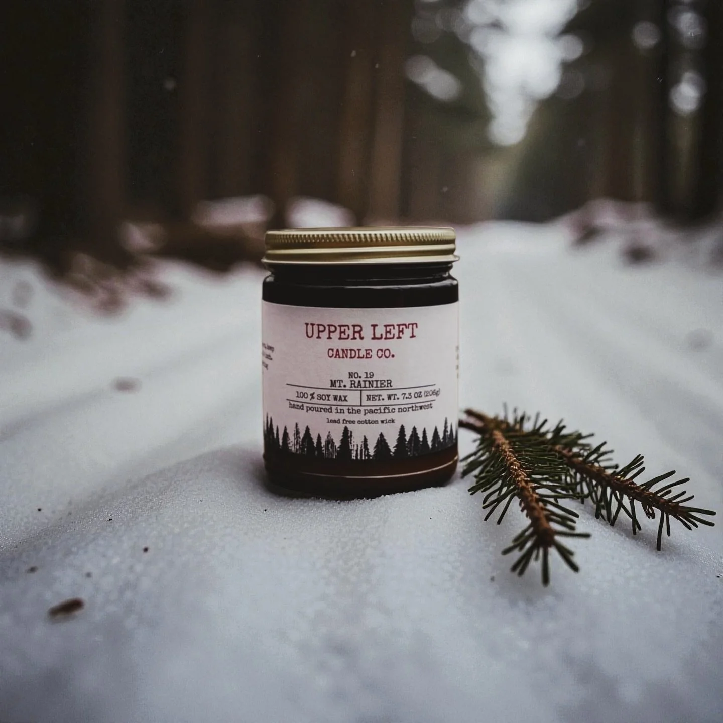 ✨The perfect Holiday non-holiday candle-

Our Mt. Rainier candle brings the mountain to you&mdash;opening with crisp cypress, pine, cedarwood, and oak, softened by eucalyptus, lavender, and sandalwood. It settles into warm amber, smoke, and patchouli